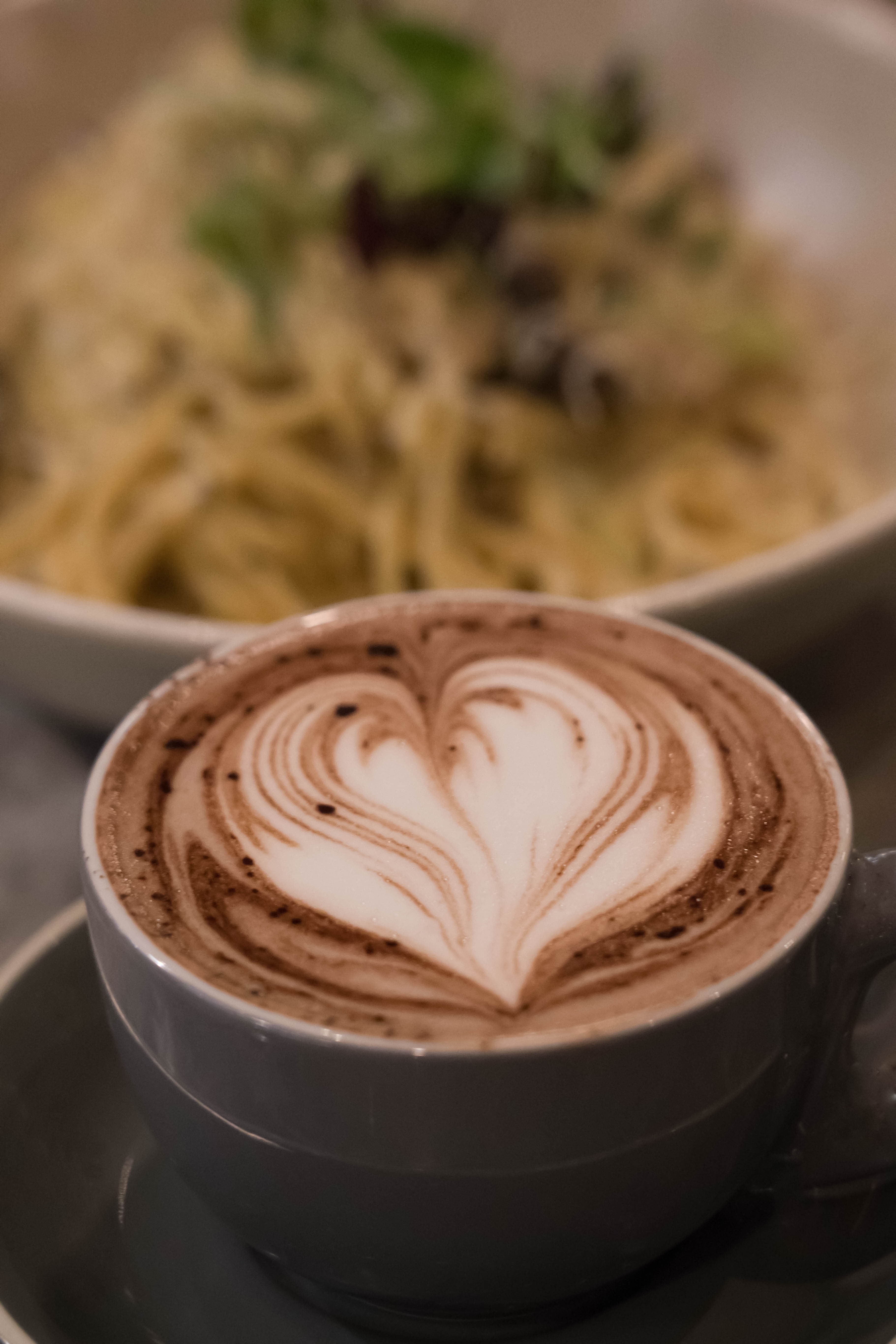 Mocha in a cup